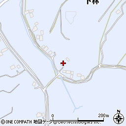 茨城県石岡市下林2003周辺の地図