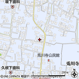 長野県松本市里山辺新井1747周辺の地図