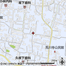 長野県松本市里山辺新井1741周辺の地図