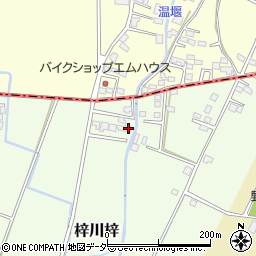 長野県松本市梓川梓127-13周辺の地図