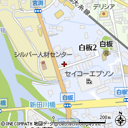 長野建設新聞周辺の地図