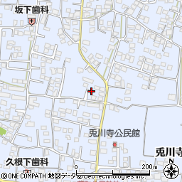 長野県松本市里山辺新井1727周辺の地図