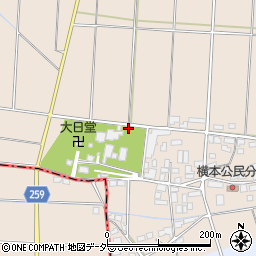 埼玉県深谷市横瀬1436周辺の地図