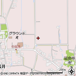 長野県佐久市桜井886-3周辺の地図