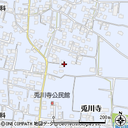 長野県松本市里山辺新井1751周辺の地図