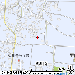 長野県松本市里山辺新井1758周辺の地図