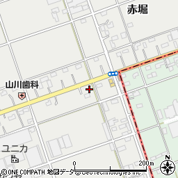 群馬県邑楽郡邑楽町赤堀3906周辺の地図