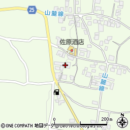 長野県松本市梓川梓6775-2周辺の地図