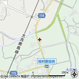 茨城県鉾田市造谷1603周辺の地図
