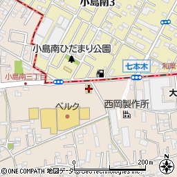 ガスト本庄上里町店周辺の地図