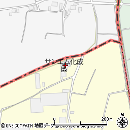茨城県古河市上和田424周辺の地図