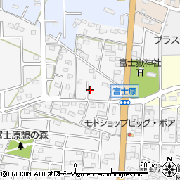 群馬県館林市富士原町1132-39周辺の地図