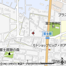 群馬県館林市富士原町1132-36周辺の地図