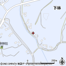 茨城県石岡市下林2001周辺の地図