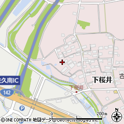 長野県佐久市桜井374周辺の地図