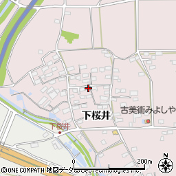 長野県佐久市桜井390周辺の地図