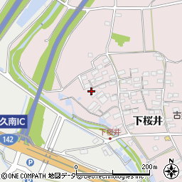 長野県佐久市桜井356-1周辺の地図