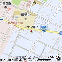 コヤノ電化周辺の地図