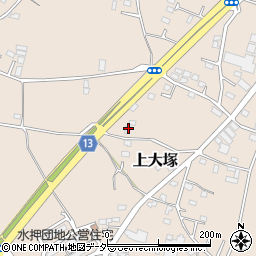 群馬県藤岡市上大塚545周辺の地図