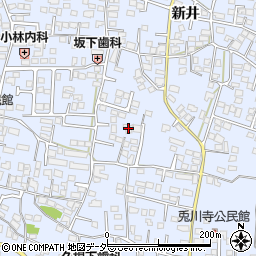 長野県松本市里山辺新井1734-1周辺の地図