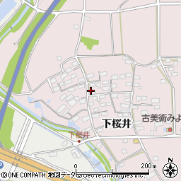 長野県佐久市桜井452周辺の地図