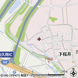 長野県佐久市桜井356周辺の地図