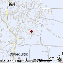 長野県松本市里山辺新井1772周辺の地図