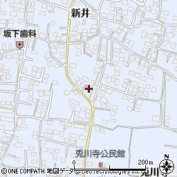 長野県松本市里山辺新井1725-1周辺の地図