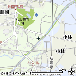 群馬県藤岡市本郷587-15周辺の地図