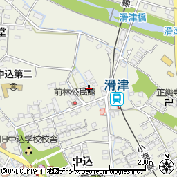 長野県佐久市中込前林周辺の地図