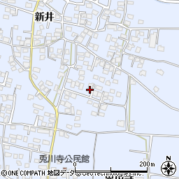 長野県松本市里山辺新井1770周辺の地図