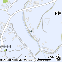茨城県石岡市下林1989周辺の地図