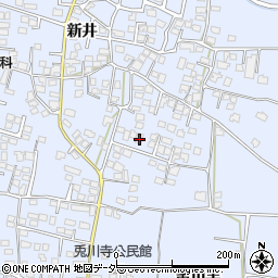 長野県松本市里山辺新井1767周辺の地図
