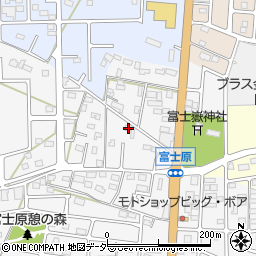 群馬県館林市富士原町1132-10周辺の地図