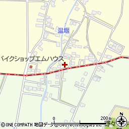 長野県安曇野市三郷温794周辺の地図