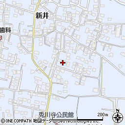 長野県松本市里山辺新井1764周辺の地図