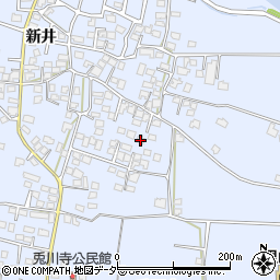長野県松本市里山辺新井1776-2周辺の地図