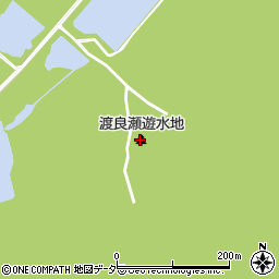 渡良瀬遊水地周辺の地図