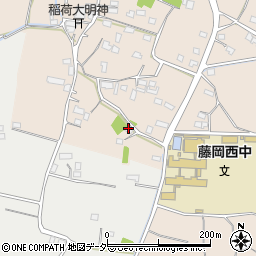 群馬県藤岡市上大塚800周辺の地図