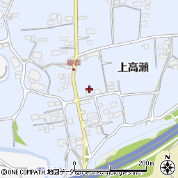 群馬県富岡市上高瀬538-1周辺の地図