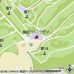 藤岡ゴルフクラブ周辺の地図