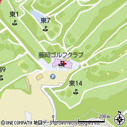 藤岡ゴルフ倶楽部　レストラン周辺の地図