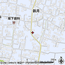 長野県松本市里山辺新井1721周辺の地図