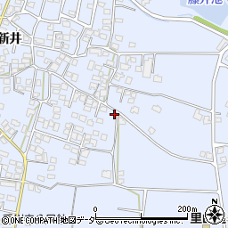 長野県松本市里山辺新井1778-2周辺の地図