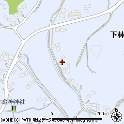 茨城県石岡市下林1987周辺の地図