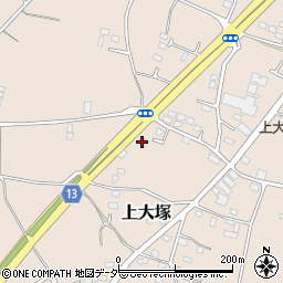 群馬県藤岡市上大塚556-3周辺の地図