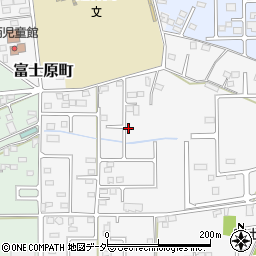 群馬県館林市富士原町1235-9周辺の地図