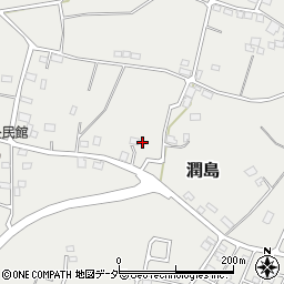 栃木県下都賀郡野木町潤島136-1周辺の地図