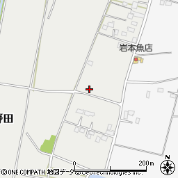 栃木県小山市東野田1284周辺の地図
