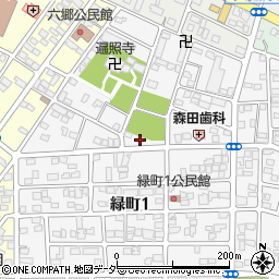 日本キリスト教団館林教会周辺の地図